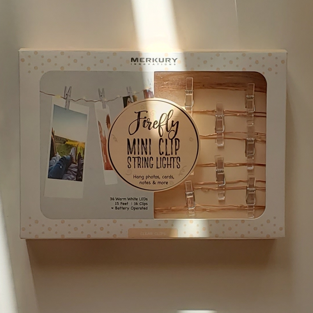 UNOPENED FAIRY LIGHTS